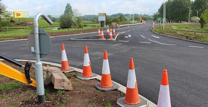 Road improvements to aid business expansion ahead of schedule