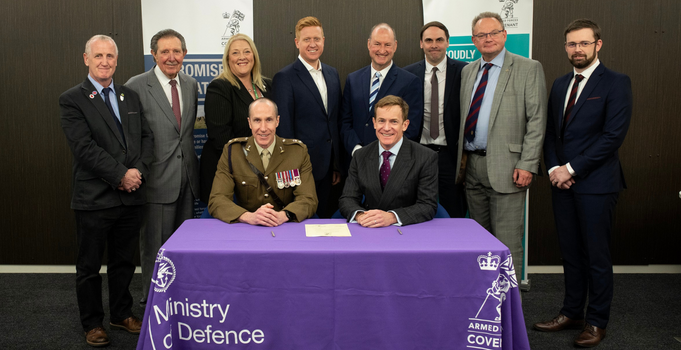 Staffordshire reaffirms support for armed forces communities