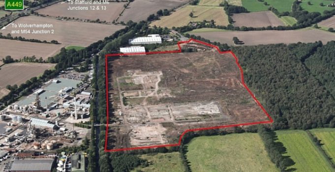 Prime Staffordshire site gets ready for business development