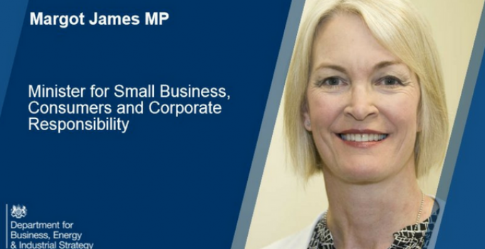 Small Business Minister Margot James to speak at LEP conference