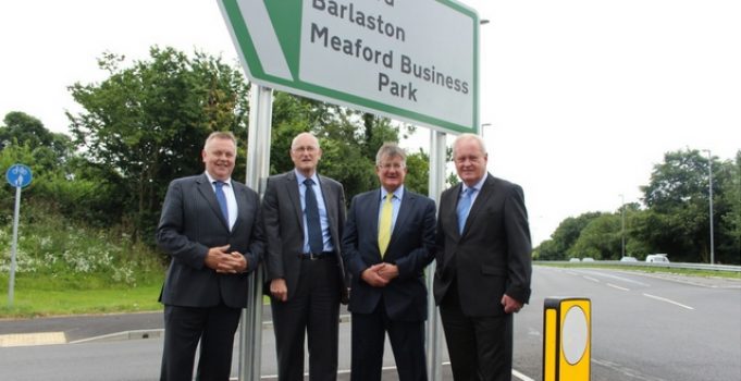 Meaford road scheme paves the way for new jobs