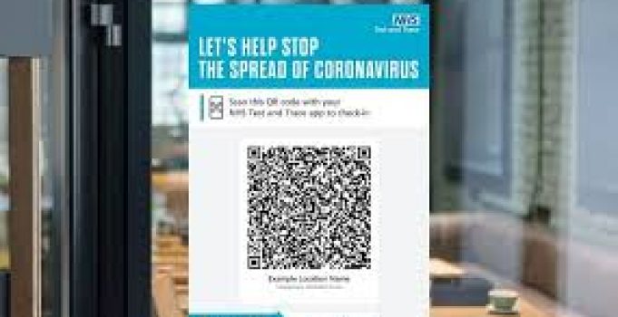 NHS QR app and posters launched