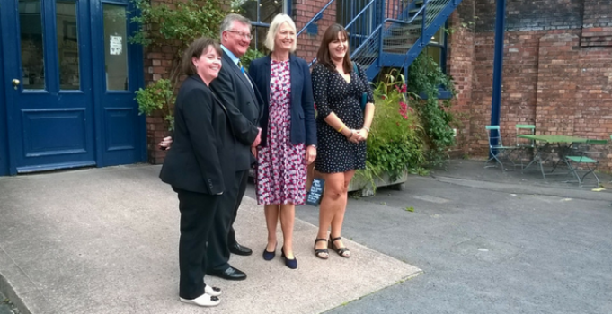 Business minister meets Stoke-on-Trent and Staffordshire firms