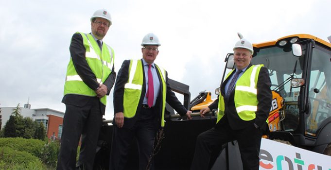 Work gets underway on new Â£7million innovation centre at Keele
